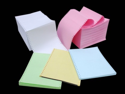 กระดาษต่อเนื่องปอนด์สี - โรงงานผลิตกระดาษใบเสร็จ - ศรีไทยเปเปอร์ซัพพลาย
